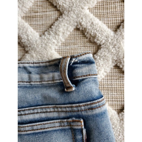 Vintage Y2K 90's Beaded Embroidered Wide Leg Jeans Size 9/10 Flaw - Picture 6 of 12